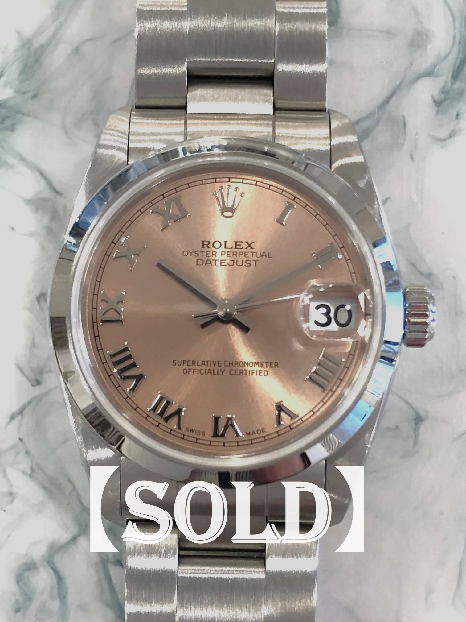 SOLD】ロレックス オイスターパーペチュアル デイトジャスト